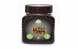 Holy Natural 100% Pure Black Honey   Plastic Jar  1 kilogram